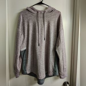 Tangerine Gray and Purple Sweatshirts & Hoodies